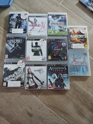 Lote 9 Giochi PS3 (Call of Duty, Gran Turismo, ecc)