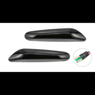 Intermitentes Led Dinámicos para BMW Cristal Negro