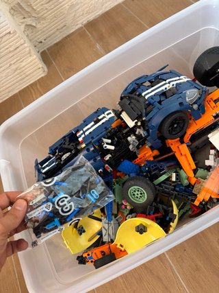 5 modelos LEGO diferentes sin faltan piezas