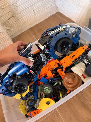 5 modelos LEGO diferentes sin faltan piezas