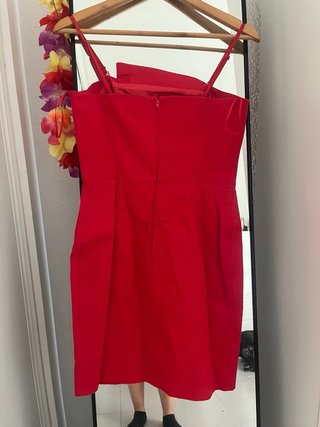 Vestido rojo de fiesta