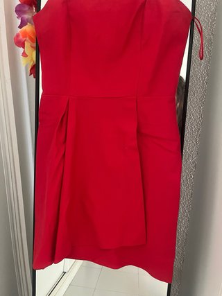 Vestido rojo de fiesta