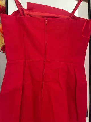 Vestido rojo de fiesta