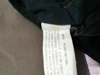 Pantalones y Camisa Negro y Azul