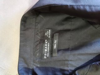 Pantalones y Camisa Negro y Azul