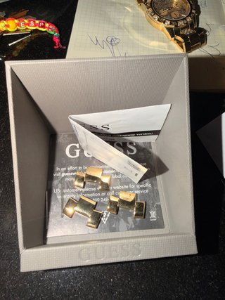 Reloj Guess Dorado Hombre