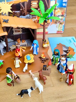 PLAYMOBIL BELÉN 5588 COMPLETO MÁS REYES MAGOS