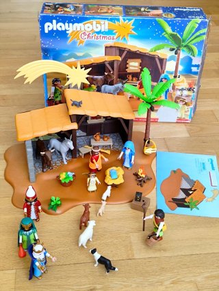 PLAYMOBIL BELÉN 5588 COMPLETO MÁS REYES MAGOS