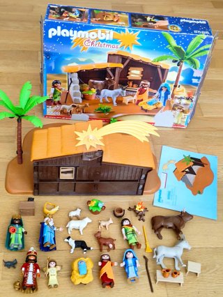 PLAYMOBIL BELÉN 5588 COMPLETO MÁS REYES MAGOS