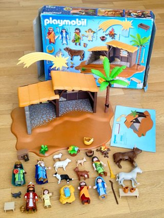 PLAYMOBIL BELÉN 5588 COMPLETO MÁS REYES MAGOS