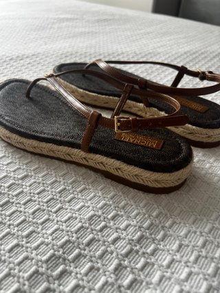 Sandalias Michael Kors Originales Beige/Marrón