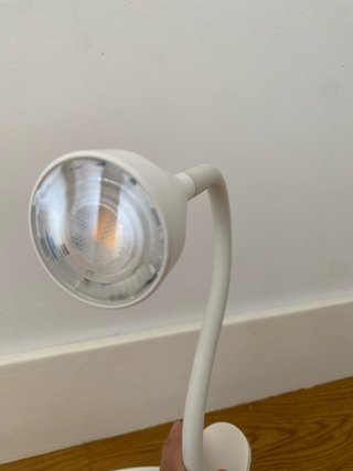 Lámpara Pinza Ikea Blanca Flexible