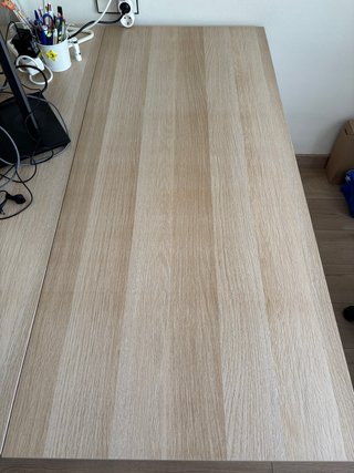 Escritorio madera con 5 cajones