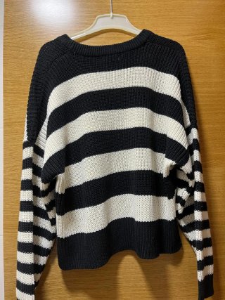 Jersey Rayas Blanco y Negro
