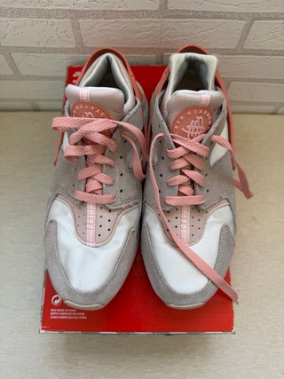 Nike Huarache Talla 40.5 Gris/Rosa