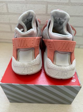 Nike Huarache Talla 40.5 Gris/Rosa