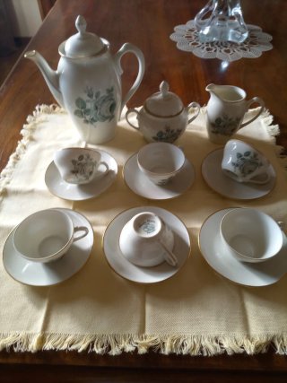 Juego de café Santa Clara porcelana