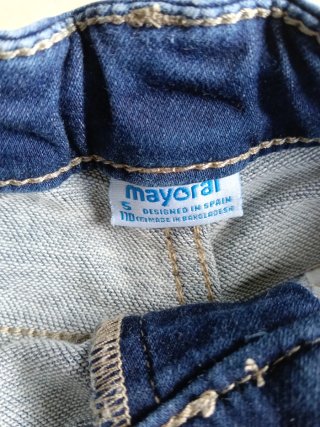 Pantalón corto vaquero niño Mayoral T110cm
