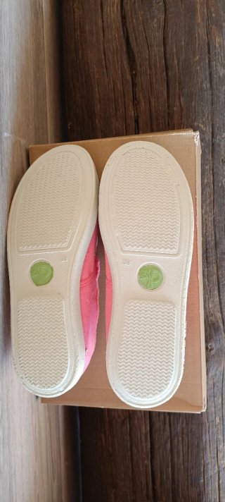Zapatillas Potomac Lona Rosa Talla 38
