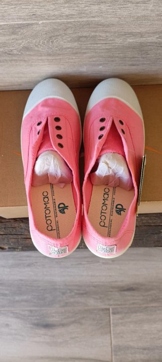Zapatillas Potomac Lona Rosa Talla 38