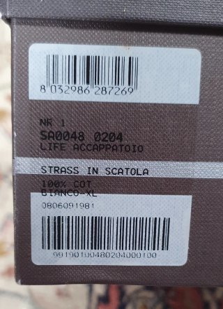Vestaglia Via Roma.60 spugna cotone XL