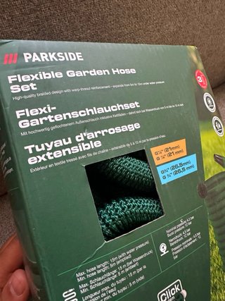 Manguera extensible Parkside 5-15m
