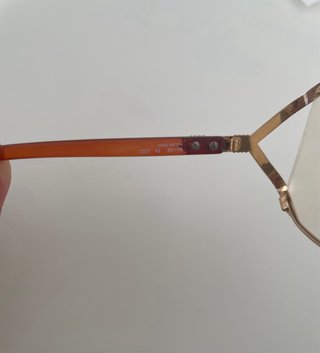 Gafas Christian Dior Vintage Mujer Oro/Rojo