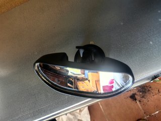 Espejo retrovisor para asiento trasero