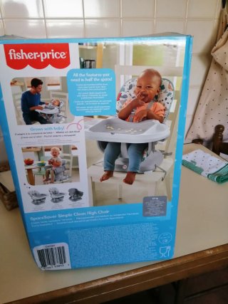 Trona Fisher-Price adaptable a silla
