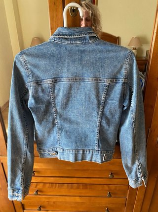 Chaqueta vaquera MNG azul
