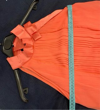 Vestito estivo arancione taglia unica