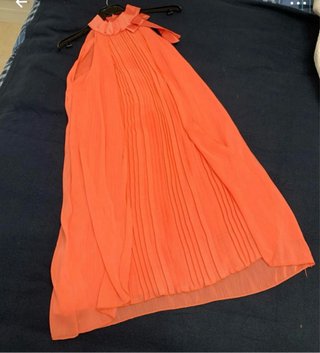 Vestito estivo arancione taglia unica
