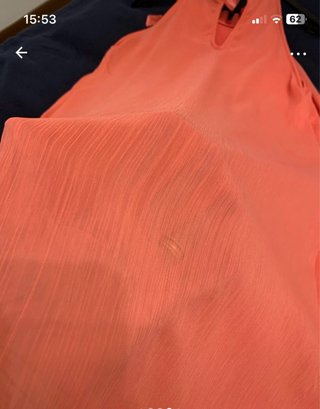 Vestito estivo arancione taglia unica