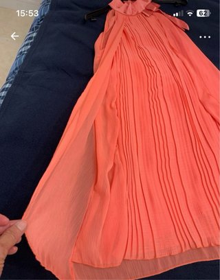 Vestito estivo arancione taglia unica