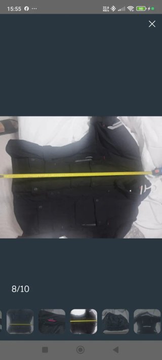 Chaqueta Moto Cordura Hombre XXXL