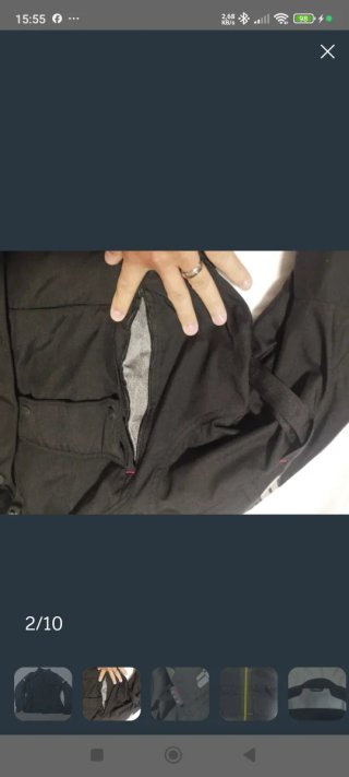 Chaqueta Moto Cordura Hombre XXXL