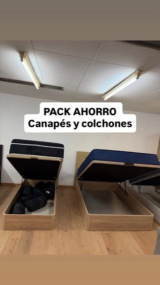 Canapés y colchones