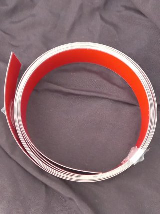 Tira Acero Inoxidable autoadhesiva 4 m de 50x1mm