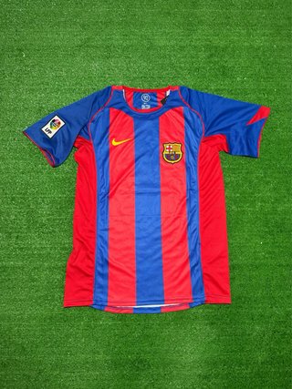 FC Barcelona - Ronaldinho 10 - 2005 - Talla L