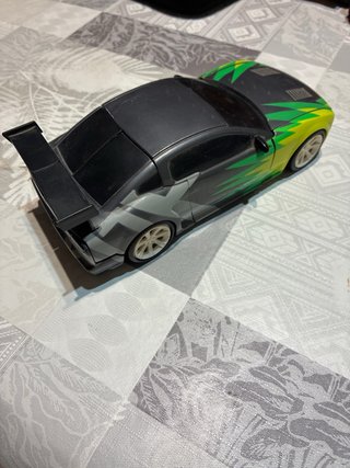 Coche Transformer Negro y Verde