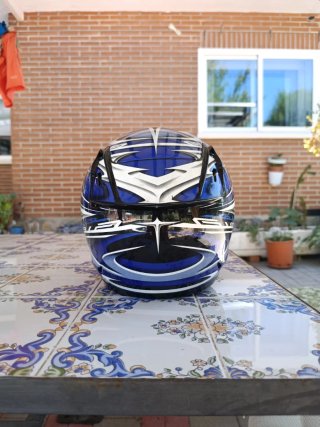 Casco Moto SHOEI Modelo CX-1V Azul XS