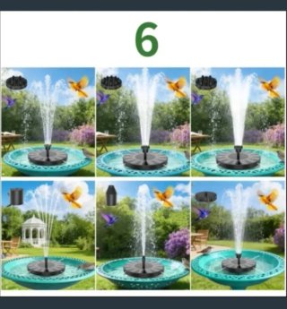 Fuente Bomba Agua Solar 2,5W