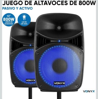 Alquiler de altavoces VONYX 800W