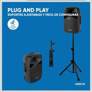 Alquiler de altavoces VONYX 800W