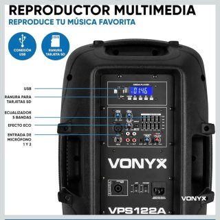 Alquiler de altavoces VONYX 800W