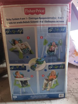 Trona Hamaca Columpio Fisher Price 4 en 1