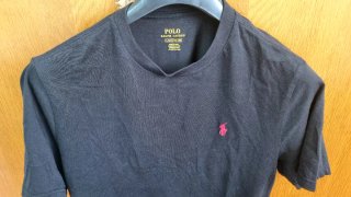 Camiseta Polo Ralph Lauren Niño Negra Roja Talla L