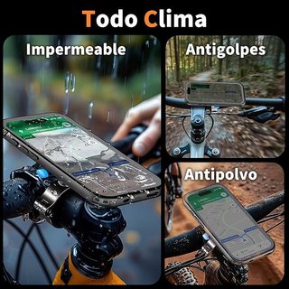 Cozycase Soporte Movil Bici Moto iPhone 16 Plus