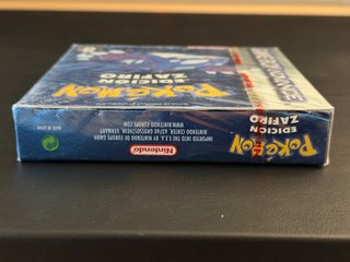 Pokémon Zafiro GBA Precintado PAL España