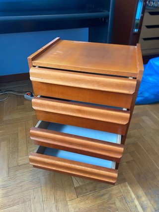 Cajonera de madera 4 cajones